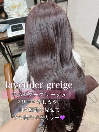 ロング カラー ヘアアレンジ 顔まわり職人🇰🇷 韓国ヘア/KAITOのヘアスタイル