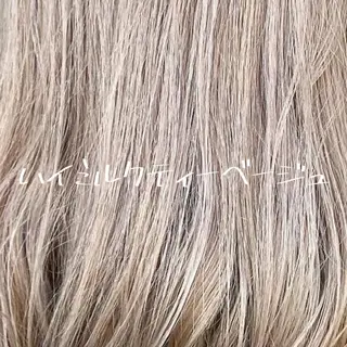セミロング カラー 小嶋 秀明/ 本物の髪質改善⭐️のヘアスタイル