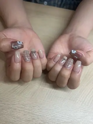 ネイル 小松 千冬snazzyのネイルデザイン