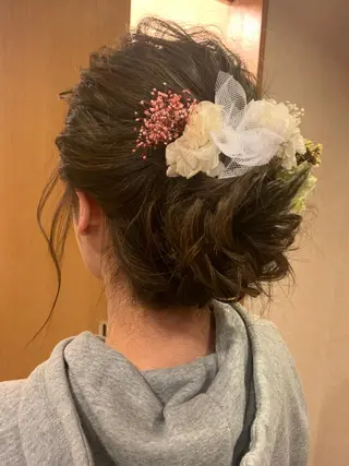 セミロング ヘアアレンジ 【店長】 草間大輔のヘアスタイル