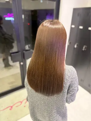 ロング カラー ice prodby bloom所属・榎本 ようなのヘアスタイル