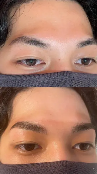 アイブロウ 平田 楓真のヘアスタイル