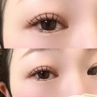 マツエク・マツパ アイブロウ pour voursのマツエク・マツパデザイン