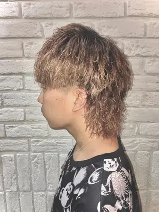 カラー パーマ メンズ 🦉静かに過ごしたい 方、個室席🦉タナカのヘアスタイル