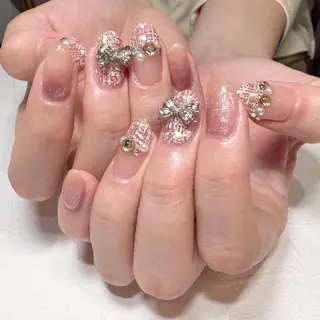 ネイル RIEKO🍒 ワンホン♡推しネイルのネイルデザイン