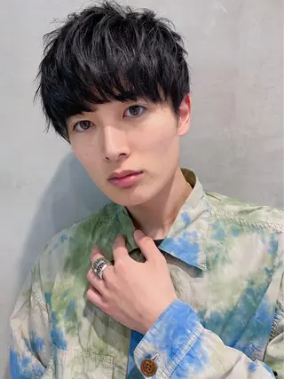 ショート メンズ 似合わせ×美髪改善✨ Yutoのヘアスタイル