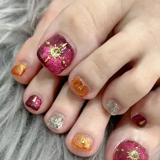 ネイル はあとねいる筑紫口店 Hitomiのネイルデザイン