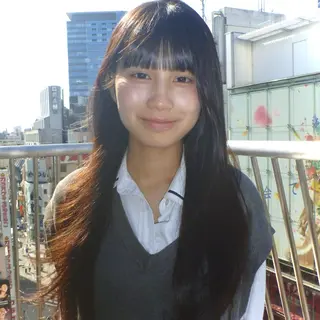 ロング 似合わせカット レイヤーカットのヘアスタイル