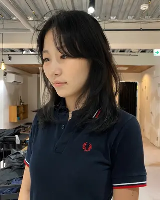 ミディアム iroha/ n.w.h🎀のヘアスタイル