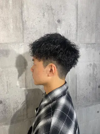 ショート Maison 寺尾拓朗のヘアスタイル