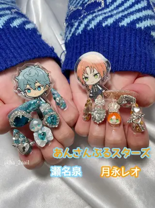 ネイル NAIL and EYELASH ALPHA.所属・ALPHA. 姫繇のネイルデザイン