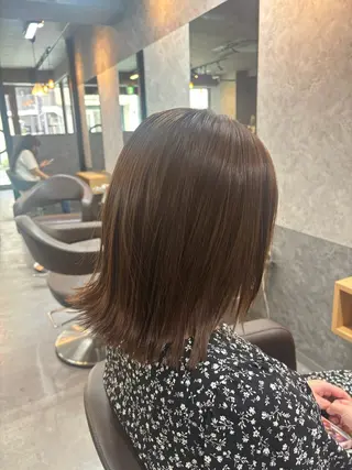 ミディアム カトウ/ 透明感カラー🌿のヘアスタイル
