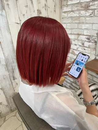 ショート カラー スリールヘアー所属・🖤nako/艶髪/ 透明感カラー🖤のヘアスタイル