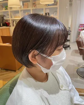 ショート カラー Ogata Marinaのヘアスタイル