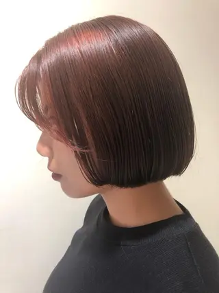 カラー 大岩 茉愉のヘアスタイル