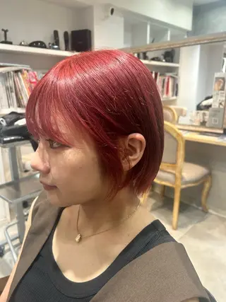 ショート カラー ８月限定半額‼️‼️ ルミナよしだきほ🌼のヘアスタイル