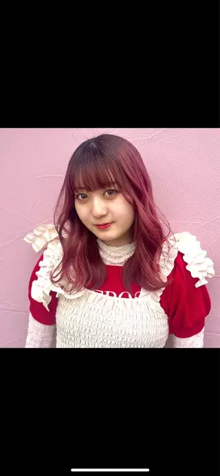 セミロング カラー カラー/韓国レイヤー /ブリーチ/hinaのヘアスタイル