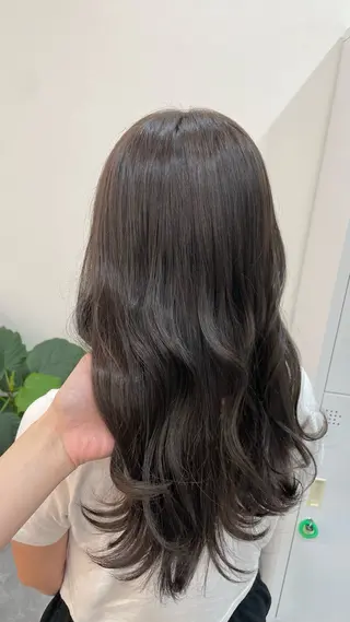 セミロング カラー ヘアアレンジ hair terrace M所属・馬場 アンドレアのヘアスタイル