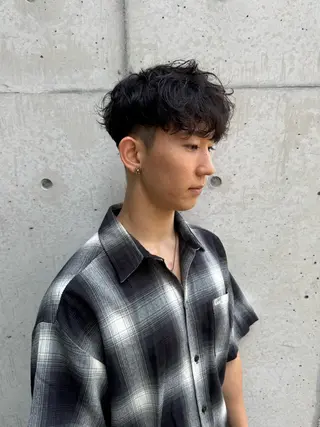 ショート パーマ メンズ Lond GULLMAN所属・高橋大和/ メンズ特化美容師のヘアスタイル