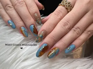 ネイル west coast スカルプ専門店のネイルデザイン