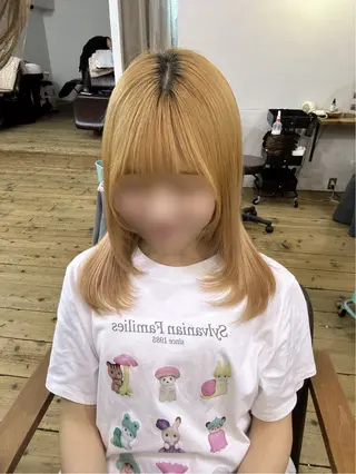 ミディアム mouair所属・永田 こころのヘアスタイル