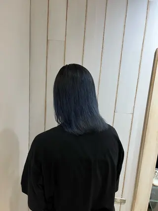 ミディアム カラー メンズパーマ/ ももかのヘアスタイル