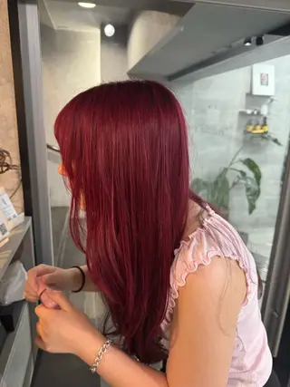 ロング カラー NOOS omotesando所属・お悩み改善あなたの" You"💚❤️💛のヘアスタイル