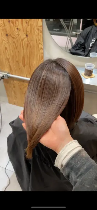 ショート パーマ ブリーチ矯正/ ブリーチ特化mikaのヘアスタイル