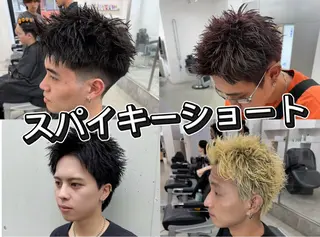ショート メンズ 亀井隆汰/メンズ専門 パーマ特化美容師のヘアスタイル