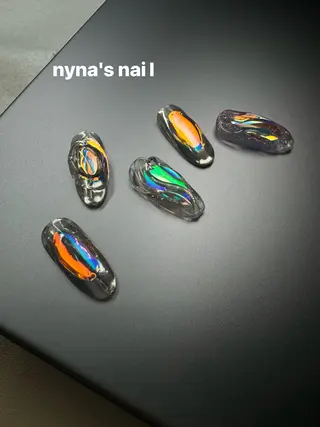 ネイル 長さ出し専門 nynaのネイルデザイン