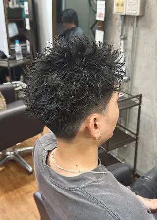 パーマ メンズ ドアベル所属・中原 祥太のヘアスタイル