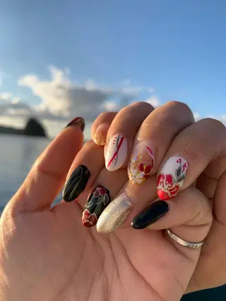 ネイル 芦原 嘉子のネイルデザイン