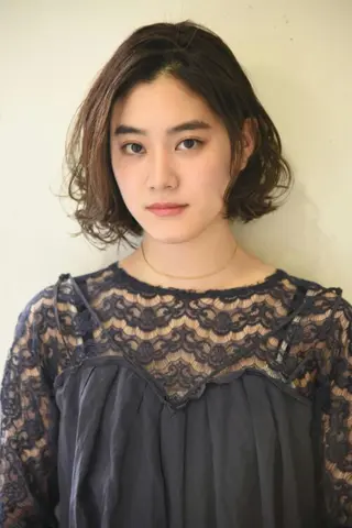 ショート カラー パーマ AKAMEE 表参道所属・✨360°褒められ ヘア✨️井上雄輝のヘアスタイル