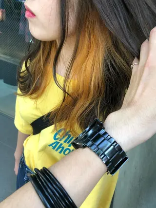 ロング 森本裕/オーナー/ スパイラルパーマのヘアスタイル