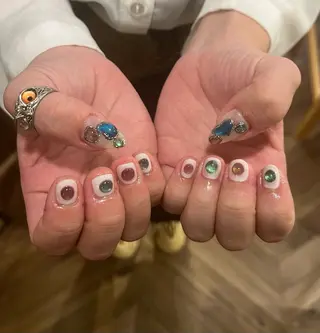 ネイル AT.1011(アトリエテンイレブン)所属・AT.1011 (ハルカ)のネイルデザイン