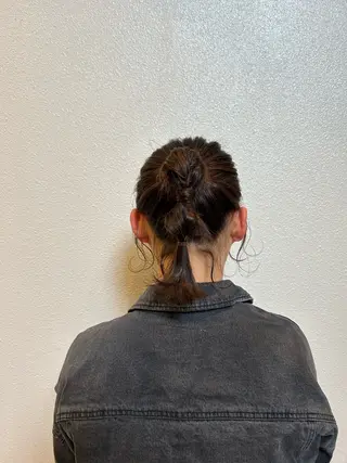 ヘアアレンジ 🩷愛咲🩷レイヤー /透明感カラーのヘアスタイル