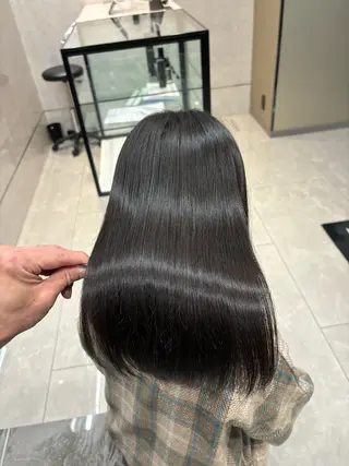 ロング ハルキミナトジャパン所属・藤田優介 [大宮/縮毛矯正]のヘアスタイル