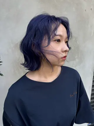 ショート sea's所属・平果帆/レイヤー /矢場町/ブリーチのヘアスタイル