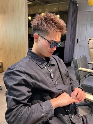 メンズ スミレ /メンズ /コーンロウのヘアスタイル