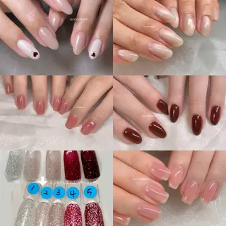 ネイル ネイル/耳つぼ /新ホワイトニングのネイルデザイン