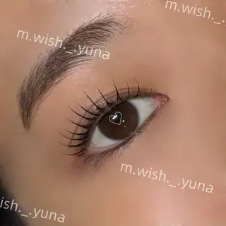 マツエク・マツパ m.wish Yuna🍒のマツエク・マツパデザイン