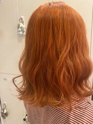 ミディアム カラー 🌈安藤愛/透明感 艶カラー🫧ROWのヘアスタイル