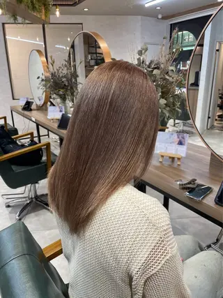 セミロング Rico/岩﨑 彪雅のヘアスタイル
