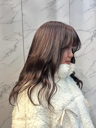ロング カラー miu /透明感カラーのヘアスタイル