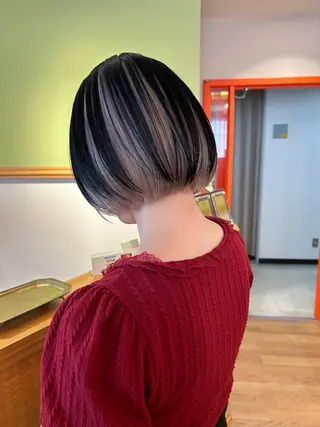 ミディアム 伊藤 皓亮のヘアスタイル