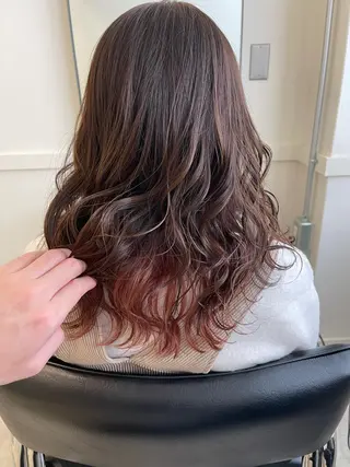 ミディアム GO TODAY SHAiRE SALON原宿店所属・GO TODAY シェアサロンのヘアスタイル