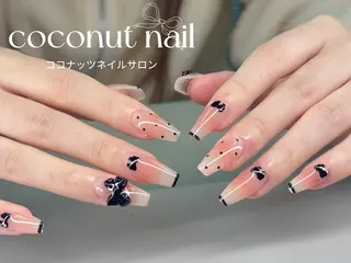ネイル 神田 ココナッツのネイルデザイン