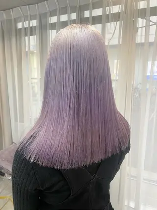 セミロング カラー ヘアアレンジ HERMITAGE/ chihiroのヘアスタイル