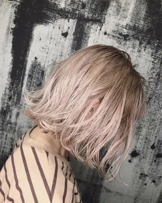 ショート カラー ヘアアレンジ ami by Absolute所属・🐠店長 二田直人🐠のヘアスタイル