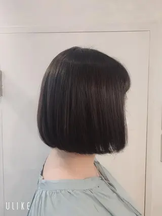 ミディアム カラー エンドウ ミノリ🤎 /半個室/レイヤーのヘアスタイル